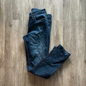 KUT from the Kloth Stevie Mid Rise Straight Leg Jeans Size 6 Dark Wash